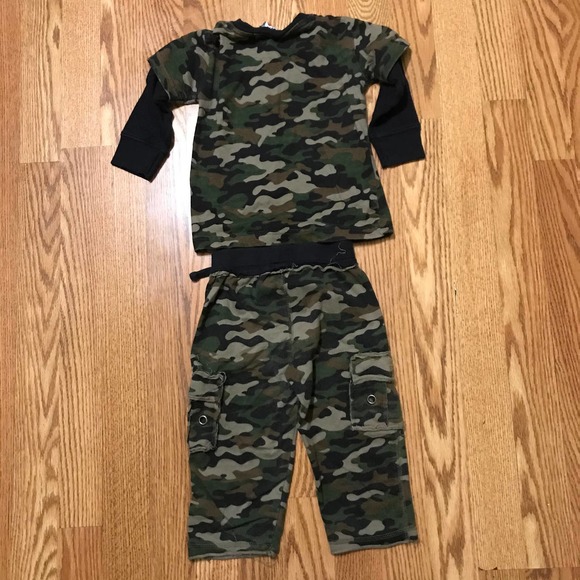 Boy's Camo 2 Pc Matching Set - Picture 8 of 8